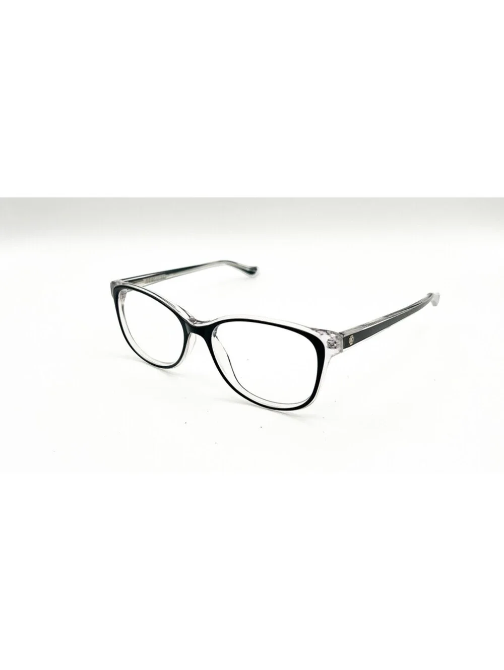 Ann Taylor At321 C01 Black/Crystal Authentic Eyeglasses 52-16-135
